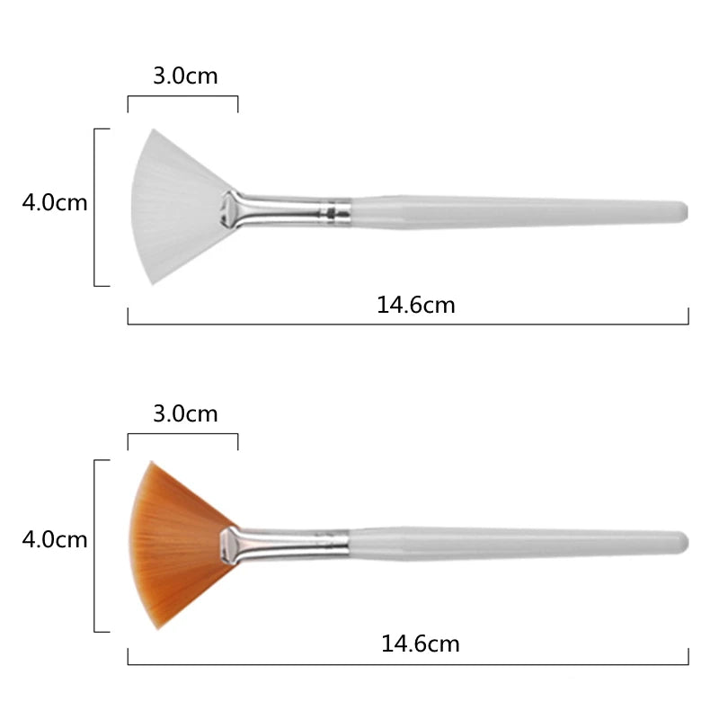 Fan Shape Multifunctional Brushes