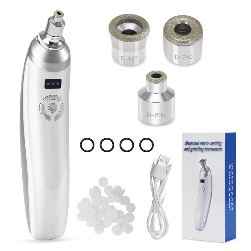 Portable Diamond Microdermabrasion Device