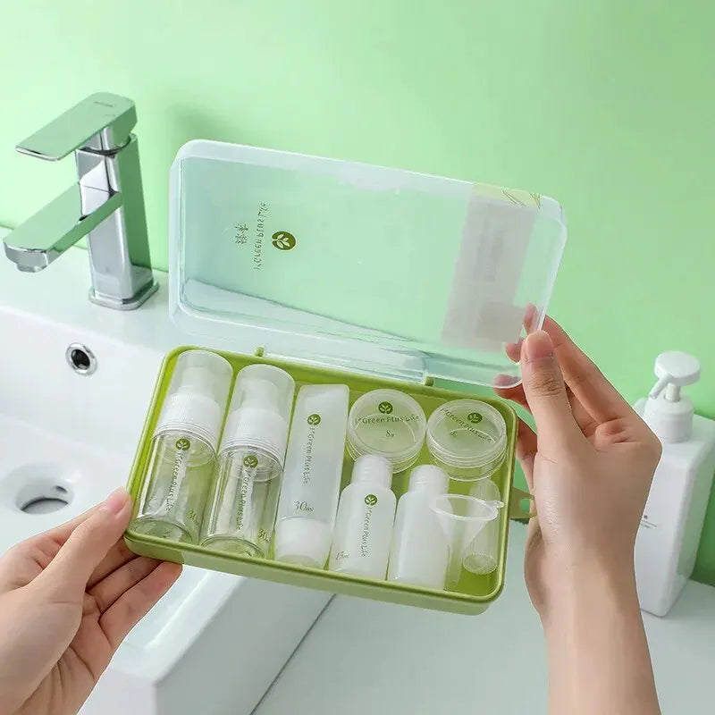 10PCS Travel-Friendly Skincare Bottle Set