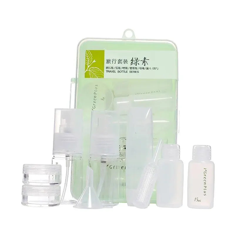 10PCS Travel-Friendly Skincare Bottle Set