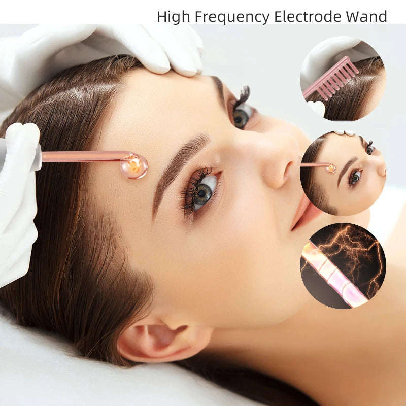 High-Frequency Facial Therapy Machine